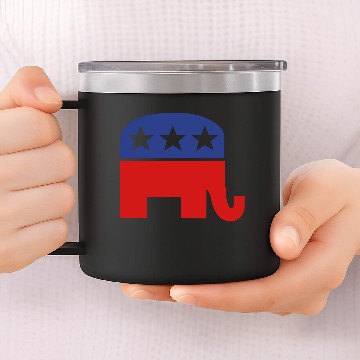 Discover Republican Party 14oz Stainless Steel Tumblers