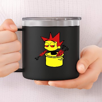 Discover carrot soup boy 14oz Stainless Steel Tumblers