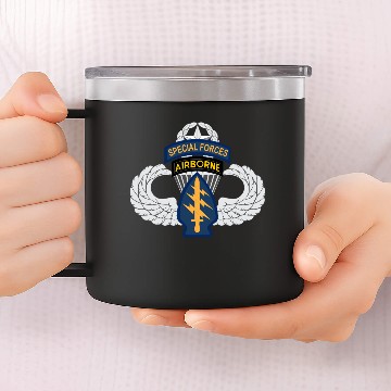 Discover Special Forces Airborne Master 3D 14oz Stainless Steel Tumblers