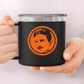 Discover Nikola Tesla 14oz Stainless Steel Tumblers