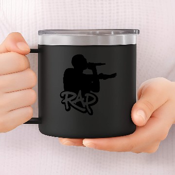 Discover Rap 14oz Stainless Steel Tumblers