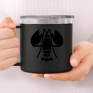 Discover Lobster 14oz Stainless Steel Tumblers