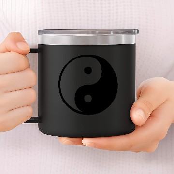 Discover YING YANG 14oz Stainless Steel Tumblers