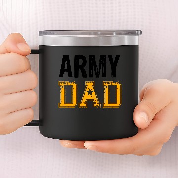 Discover Army Dad 14oz Stainless Steel Tumblers