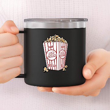 Discover Popcorn 14oz Stainless Steel Tumblers