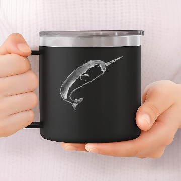 Discover Narwhal 14oz Stainless Steel Tumblers