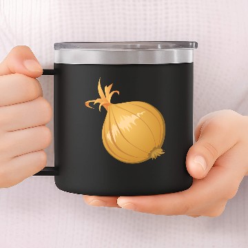 Discover Food Onion 14oz Stainless Steel Tumblers