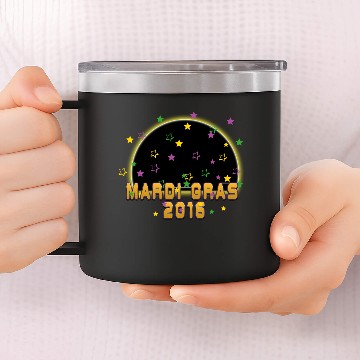 Discover 2016 Mardi Gras 2016 New Orleans 14oz Stainless Steel Tumblers