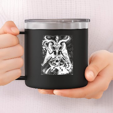 Discover Baphomet 14oz Stainless Steel Tumblers