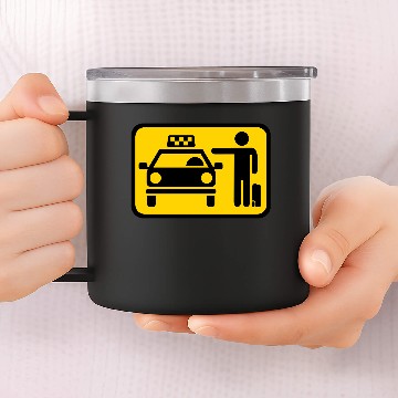 Discover Taxi 14oz Stainless Steel Tumblers