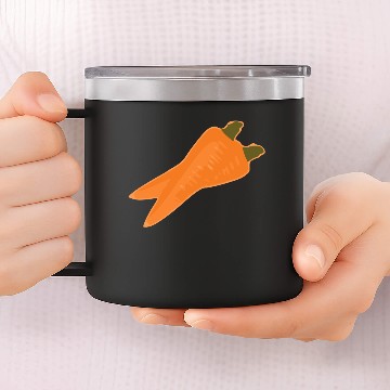 Discover carrot 14oz Stainless Steel Tumblers