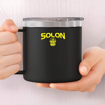 Discover Solon Ohio High School Basketball 2016 14oz Stainless Steel Tumblers