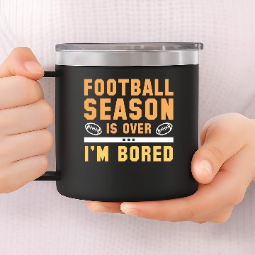 Discover I'm Bored 14oz Stainless Steel Tumblers