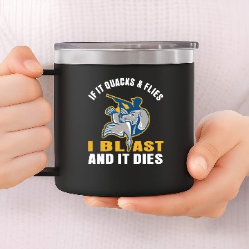 Discover duck hunting 14oz Stainless Steel Tumblers