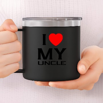 Discover I Love my uncle 14oz Stainless Steel Tumblers