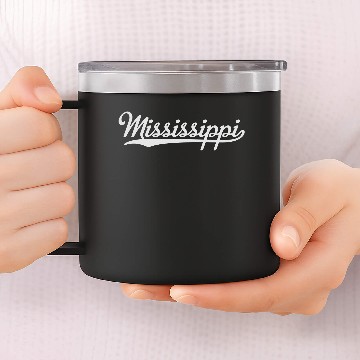 Discover Mississippi 14oz Stainless Steel Tumblers