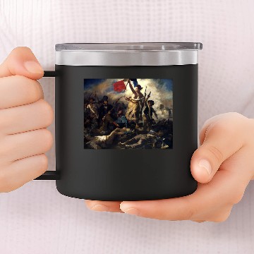 Discover France 14oz Stainless Steel Tumblers