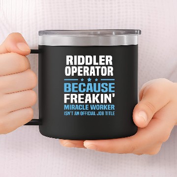 Discover Riddler Operator 14oz Stainless Steel Tumblers