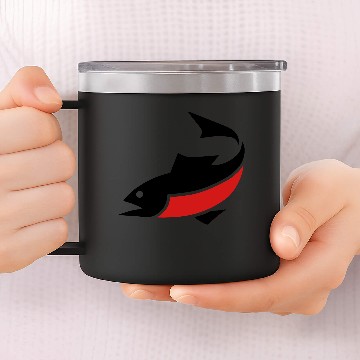 Discover Fish Swim 14oz Stainless Steel Tumblers