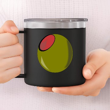 Discover olive 14oz Stainless Steel Tumblers