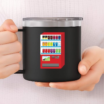Discover Drink Vending Machine 14oz Stainless Steel Tumblers
