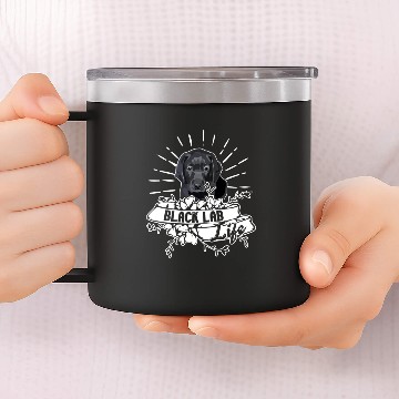 Discover Black Lab 14oz Stainless Steel Tumblers 14oz Stainless Steel Tumblers