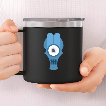 Discover Robot head 13 14oz Stainless Steel Tumblers