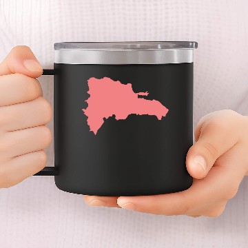 Discover Dominican Republic 14oz Stainless Steel Tumblers
