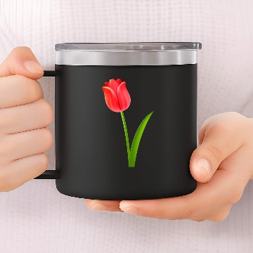 Discover Tulip 5 14oz Stainless Steel Tumblers