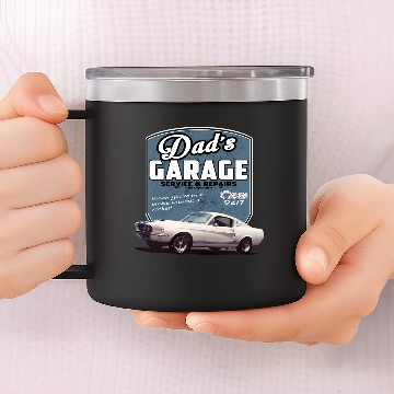Discover Dad's Garage 1960's 14oz Stainless Steel Tumblers