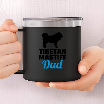 Discover Tibetan Mastiff 14oz Stainless Steel Tumblers