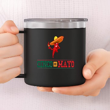 Discover Cinco de Mayo 14oz Stainless Steel Tumblers