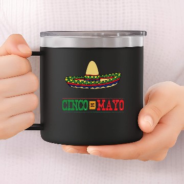 Discover Cinco de Mayo 14oz Stainless Steel Tumblers