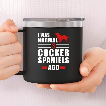Discover Cocker Spaniel 14oz Stainless Steel Tumblers