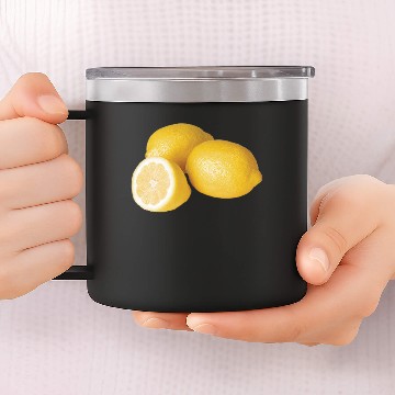Discover lemon 14oz Stainless Steel Tumblers