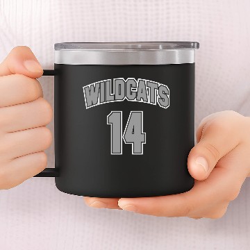 Discover Wildcats 14 14oz Stainless Steel Tumblers