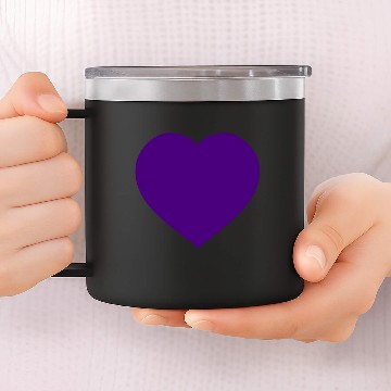 Discover Love - Purple 14oz Stainless Steel Tumblers