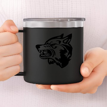 Discover wolf wolves or wolverine? 14oz Stainless Steel Tumblers