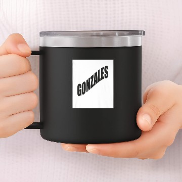 Discover Gonzales Family Reunion Last Name Team Funny Custo 14oz Stainless Steel Tumblers