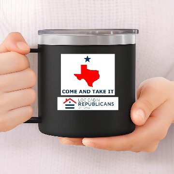 Discover LCR Texas - Come and Take It (TX) Value 14oz Stainless Steel Tumblers