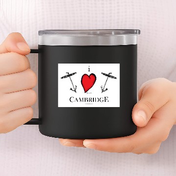 Discover i love cambridge 14oz Stainless Steel Tumblers