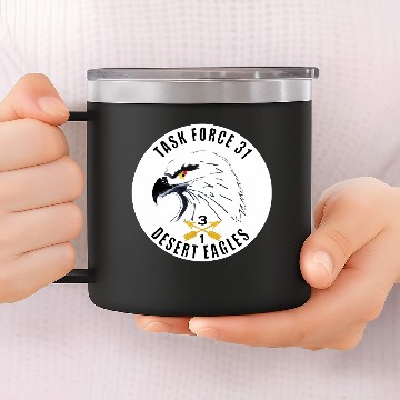 Discover 3rd Special Forces Task Force 31 T 14oz Stainless Steel Tumblers
