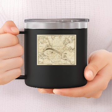 Discover The Atlantic Ocean 14oz Stainless Steel Tumblers