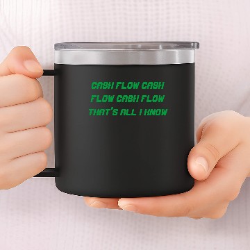 Discover Cash Money T 14oz Stainless Steel Tumblers