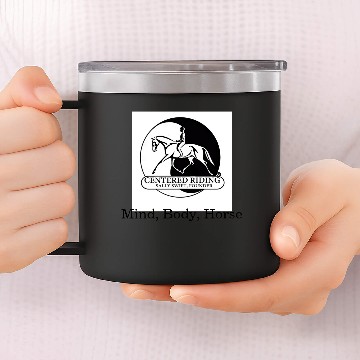 Discover Large Logo Fitted 14oz Stainless Steel Tumblers