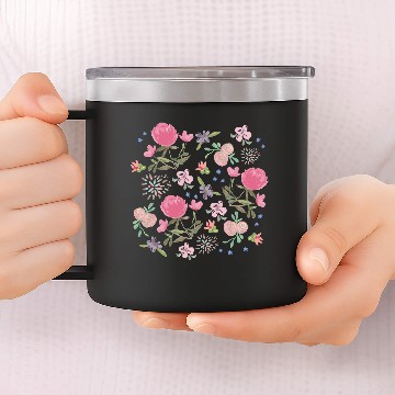Discover Spring Thrill 14oz Stainless Steel Tumblers