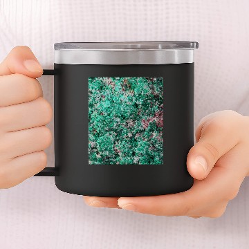 Discover Malachite and copper 14oz Stainless Steel Tumblers