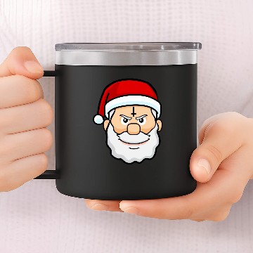 Discover christmas hail santa 14oz Stainless Steel Tumblers