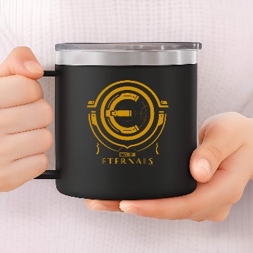 Discover Eternals Astrometry Badge 14oz Stainless Steel Tumblers