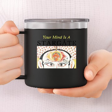 Discover mind stargate 14oz Stainless Steel Tumblers